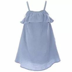 Best deal 🛒 Chelsea & Violet Little Girls 2T-6X Crinkle Gauze Ruffle Sundress Melon 🎁 -Chelsea Violet Sales unnamed file 1021