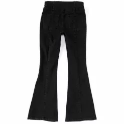 Hot Sale ✔️ Chelsea & Violet Girls Big Girls 7-16 Seamed Flare Pull-On Jeans Bleach ❤️ -Chelsea Violet Sales unnamed file 110