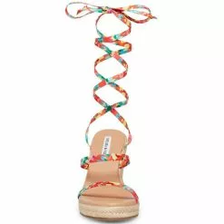 Wholesale ⭐ Chelsea & Violet Mariah Printed Ankle Wrap Wedge 🎉 Sandals Abstract Multi ❤️ -Chelsea Violet Sales unnamed file 1123