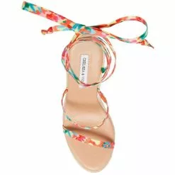 Wholesale ⭐ Chelsea & Violet Mariah Printed Ankle Wrap Wedge 🎉 Sandals Abstract Multi ❤️ -Chelsea Violet Sales unnamed file 1124