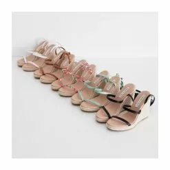 Wholesale ⭐ Chelsea & Violet Mariah Printed Ankle Wrap Wedge 🎉 Sandals Abstract Multi ❤️ -Chelsea Violet Sales unnamed file 1126