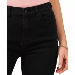 Deals ❤️ Chelsea & Violet Straight Leg High Waisted Denim 🌟 Jeans Jet Black ❤️ -Chelsea Violet Sales unnamed file 1129