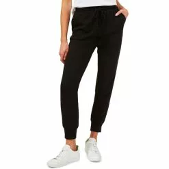 Deals ❤️ Chelsea & Violet Tassel Tie Slant Pocket Knit Coordinating Joggers Rich Black 👏 -Chelsea Violet Sales unnamed file 1136