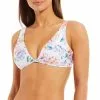 Deals 🎁 Chelsea & Violet Matisse Floral Print Over-the-Shoulder Bralette Swim Top Multi 🌟 -Chelsea Violet Sales unnamed file 1143