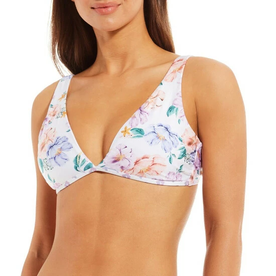 Deals ๐ Chelsea & Violet Matisse Floral Print Over-the-Shoulder Bralette Swim Top Multi ๐ 3 Deals ๐ Chelsea & Violet Matisse Floral Print Over-the-Shoulder Bralette Swim Top Multi ๐