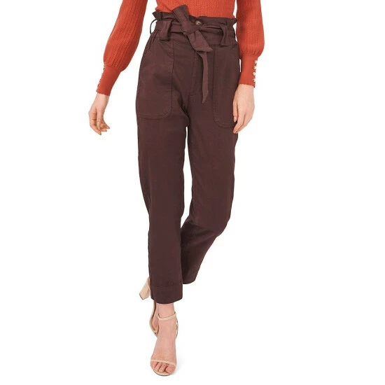 Promo ๐คฉ Chelsea & Violet Twill High Rise Tie Belt Straight Leg Paperbag Pants Java ๐ 3 Promo ๐คฉ Chelsea & Violet Twill High Rise Tie Belt Straight Leg Paperbag Pants Java ๐