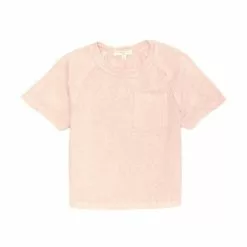 Hot Sale โญ Chelsea & Violet ๐ Girls Big Girls 7-16 Knit Pocket Short Sleeve Tee Dusty Pink ๐คฉ