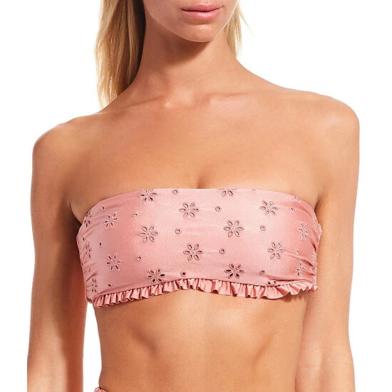Cheapest β Chelsea & Violet Forever Young Rosette Eyelet Ruffle Bandeau Swim Top π 4 Cheapest β Chelsea & Violet Forever Young Rosette Eyelet Ruffle Bandeau Swim Top π - Image 2