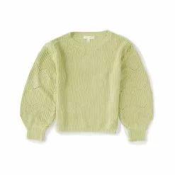 Promo 🔥 Chelsea & Violet 🥰 Girls Big Girl 7-16 Crew Neck Textured Sweater Blush ✔️ -Chelsea Violet Sales unnamed file 146