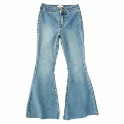 Brand new 🧨 Chelsea & Violet Girls Big Girls 7-16 Denim Exaggerated Flare Jeans Med Stone 😉 -Chelsea Violet Sales unnamed file 210