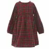 Best Pirce ❤️ Chelsea & Violet 🥰 Girls Little Girls 2-6X Tartan Plaid Cord Dress ✔️ -Chelsea Violet Sales unnamed file 226