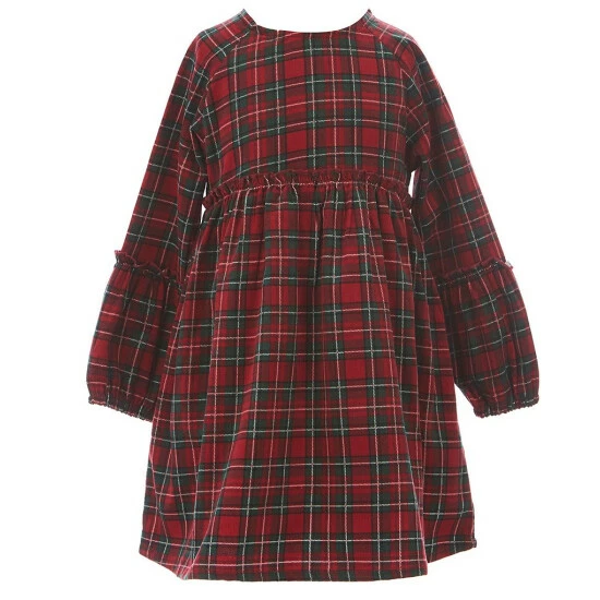 Best Pirce β€οΈ Chelsea & Violet π₯° Girls Little Girls 2-6X Tartan Plaid Cord Dress βοΈ 3 Best Pirce β€οΈ Chelsea & Violet π₯° Girls Little Girls 2-6X Tartan Plaid Cord Dress βοΈ