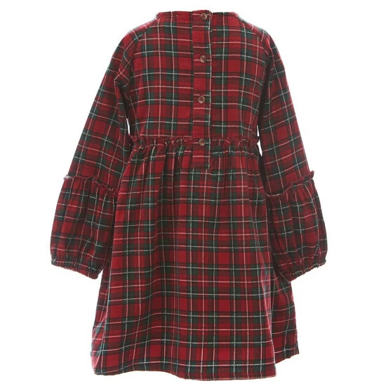 Best Pirce β€οΈ Chelsea & Violet π₯° Girls Little Girls 2-6X Tartan Plaid Cord Dress βοΈ 4 Best Pirce β€οΈ Chelsea & Violet π₯° Girls Little Girls 2-6X Tartan Plaid Cord Dress βοΈ - Image 2