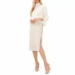 Coupon ✨ Chelsea & Violet 2-Way Sequin Side Slit Midi Pencil Skirt Antique White 🧨 -Chelsea Violet Sales unnamed file 237