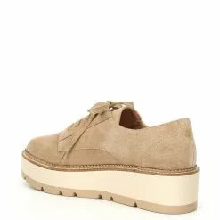 Best Sale ✨ Chelsea & Violet Irena Suede Lace-Up Lug Sole Platform Oxfords Mink 🌟 -Chelsea Violet Sales unnamed file 259