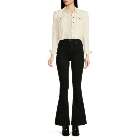 Buy π€© Chelsea & Violet High Rise Stretch Indigo Denim 4-Pocket Flare Jeans Quartz Wash β¨ 10 Buy π€© Chelsea & Violet High Rise Stretch Indigo Denim 4-Pocket Flare Jeans Quartz Wash β¨ - Image 8