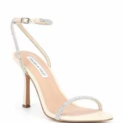 Promo ❤️ Chelsea & Violet Bonita Jeweled Ankle Strap ✔️ Dress Sandals Red 🥰 -Chelsea Violet Sales unnamed file 32