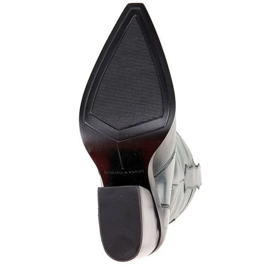 Brand new π Chelsea & Violet Fexx Leather Block Heel Western Boots Green Onyx π₯° 8 Brand new π Chelsea & Violet Fexx Leather Block Heel Western Boots Green Onyx π₯° - Image 6