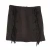 Buy 🌟 Chelsea & Violet Big Girls 7-16 Fringe Mini Skirt Pecan 🎁 -Chelsea Violet Sales unnamed file 349