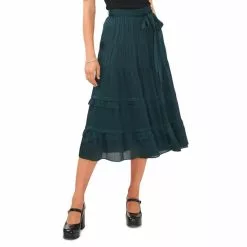 Best deal 🔥 Chelsea & Violet Plisse Tiered Ruffle Bow Skirt Ponderosa Pine ❤️