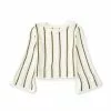 Cheap ⌛ Chelsea & Violet Girls Big 🌟 Girls 7-16 Bell Sleeve Striped Sweater Ivory/black ⌛ -Chelsea Violet Sales unnamed file 396