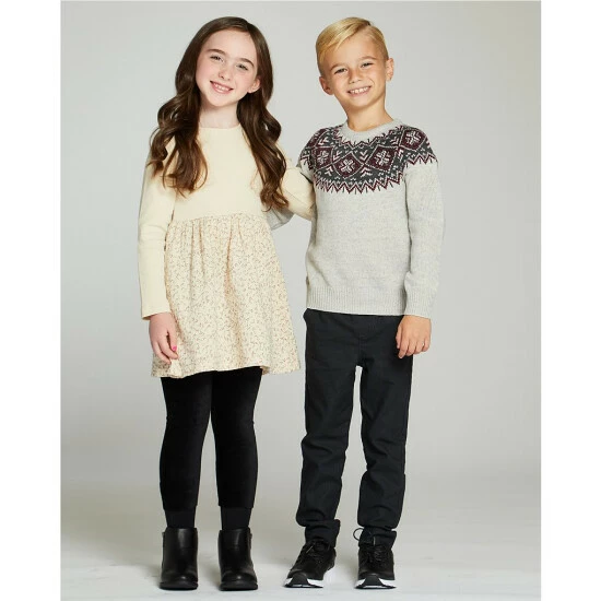 Best Pirce βοΈ Chelsea & Violet Girls Little Girls 2-6X Rib Knit Ditsy Floral Dress Cream 𧨠5 Best Pirce βοΈ Chelsea & Violet Girls Little Girls 2-6X Rib Knit Ditsy Floral Dress Cream 𧨠- Image 3