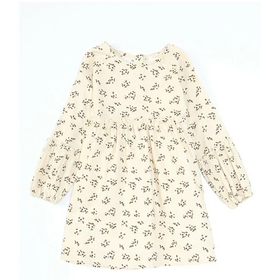 Best Sale π₯ Chelsea & Violet Little Girls 2T-6T Floral Print Oatmeal Long Sleeve Dress Floral Ivory β 3 Best Sale π₯ Chelsea & Violet Little Girls 2T-6T Floral Print Oatmeal Long Sleeve Dress Floral Ivory β