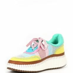 Deals ✔️ Chelsea & Violet Halle Multicolor Knit Platform Wedge ❤️ Sneakers 🤩 -Chelsea Violet Sales unnamed file 452