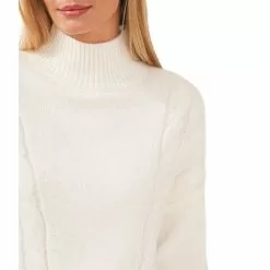 Cheap ✨ Chelsea & Violet Long Sleeve Turtleneck Chunky Cable Knit Sweater Ponderosa Pine ⌛ -Chelsea Violet Sales unnamed file 47
