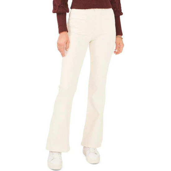 Top 10 โค๏ธ Chelsea & Violet High Rise Patch Pocket Stretch Denim Flare ๐ฅ Jeans Toasted Ivory โ๏ธ 3 Top 10 โค๏ธ Chelsea & Violet High Rise Patch Pocket Stretch Denim Flare ๐ฅ Jeans Toasted Ivory โ๏ธ