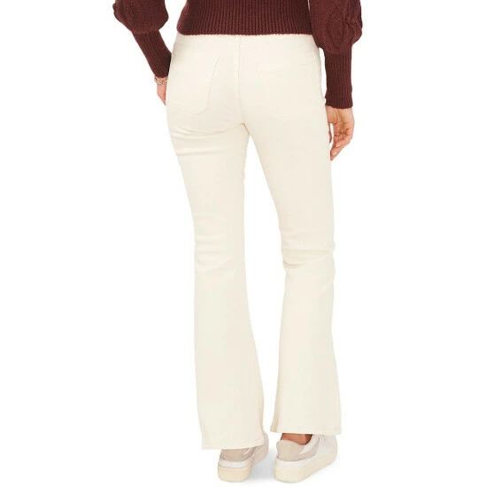 Top 10 โค๏ธ Chelsea & Violet High Rise Patch Pocket Stretch Denim Flare ๐ฅ Jeans Toasted Ivory โ๏ธ 4 Top 10 โค๏ธ Chelsea & Violet High Rise Patch Pocket Stretch Denim Flare ๐ฅ Jeans Toasted Ivory โ๏ธ - Image 2