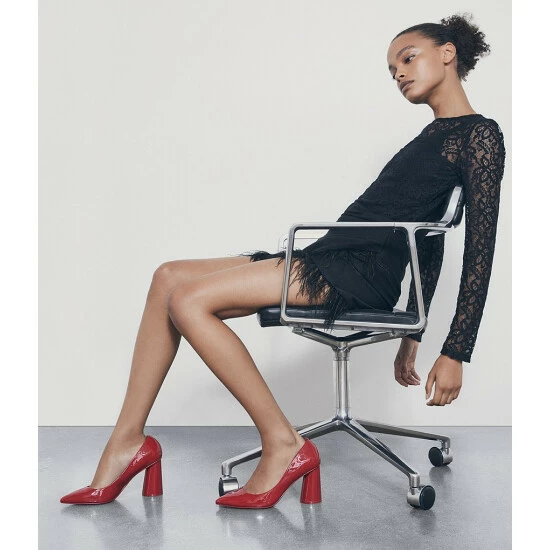 Cheap π Chelsea & Violet Keira Patent Pointed Toe Rounded Heel Pumps Red β 10 Cheap π Chelsea & Violet Keira Patent Pointed Toe Rounded Heel Pumps Red β - Image 8