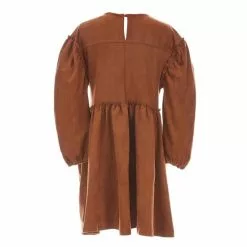 Promo ❤️ Chelsea & Violet Big 👍 Girls Faux Suede Baby Doll 🎁 Dress Cherry ⌛ -Chelsea Violet Sales unnamed file 492