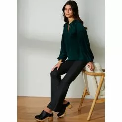 Best reviews of 🤩 Chelsea & Violet Coated Stretch Flare Leg Mid Rise Jeans Rich Black ✨ -Chelsea Violet Sales unnamed file 500