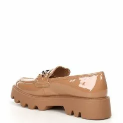 Best deal ⌛ Chelsea & Violet Vera Patent Slip-On Lug Sole Loafers Latte 🛒 -Chelsea Violet Sales unnamed file 518