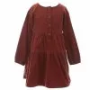 Cheap ❤️ Chelsea & Violet Little Girls 2T-6T Corduroy A-Line ⭐ Dress Crimson ❤️