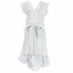 Top 10 🧨 Chelsea & Violet Girls Big Girls 7-16 Cap Sleeve V-Neck Striped Ruffled Hi-Low Dress Tan Stripe 🧨 -Chelsea Violet Sales unnamed file 556