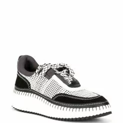 Chelsea Violet Sales 46 Flash Sale ๐ Chelsea & Violet Halle Knit Platform Wedge Sneakers Black/multi ๐ฅฐ