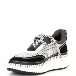 Flash Sale 😉 Chelsea & Violet Halle Knit Platform Wedge Sneakers Black/multi 🥰 -Chelsea Violet Sales unnamed file 593