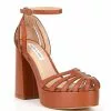 Best reviews of 🥰 Chelsea & Violet Arianna Leather Fisherman Platform Dress Sandals Cognac 🔥 -Chelsea Violet Sales unnamed file 607