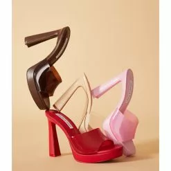 Discount 🤩 Chelsea & Violet Joele Clear Platform Dress Sandals ❤️ -Chelsea Violet Sales unnamed file 621