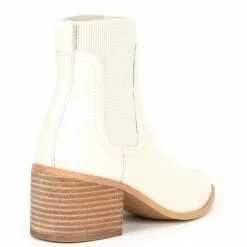 Buy 💯 Chelsea & Violet Audrina Leather Pointed Toe Block Heel Booties Black 😉 -Chelsea Violet Sales unnamed file 627