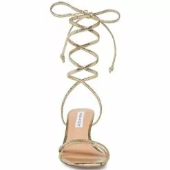 Top 10 ⭐ Chelsea & Violet Jalissa Metallic Ankle Wrap 🧨 Dress Sandals Light Gold 🤩 -Chelsea Violet Sales unnamed file 639