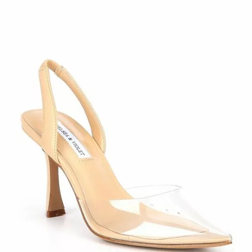 Discount 💯 Chelsea & Violet Victoria Clear Slingback Pumps ✨ -Chelsea Violet Sales unnamed file 652