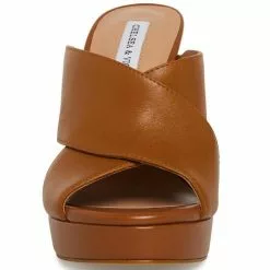 Flash Sale ✨ Chelsea & Violet Jean Cross-Band Leather Sandals Honey 🎉 -Chelsea Violet Sales unnamed file 696