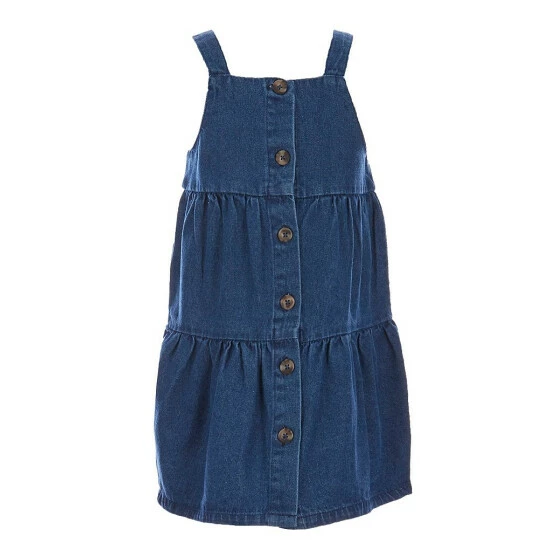 Flash Sale 🤩 Chelsea & Violet Little 🧨 Girls 2T-6X Button Front Denim Jumper ✨ 3 Flash Sale 🤩 Chelsea & Violet Little 🧨 Girls 2T-6X Button Front Denim Jumper ✨