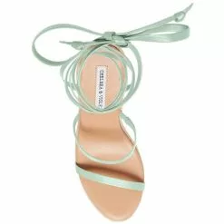 Best deal 😉 Chelsea & Violet Mariah Ankle Wrap Wedge Sandals Black ✨ -Chelsea Violet Sales unnamed file 785