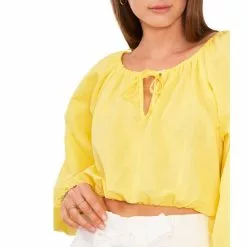 New ✔️ Chelsea & Violet Linen Tie Round Neck Long Raglan Sleeve Elastic Hem Crop Top Buttercup ⭐ 14 New ✔️ Chelsea & Violet Linen Tie Round Neck Long Raglan Sleeve Elastic Hem Crop Top Buttercup ⭐ -Chelsea Violet Sales unnamed file 861