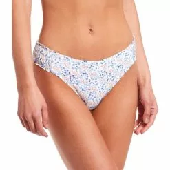 Best Pirce 👍 Chelsea & Violet ☀️ Summer Romance Smocked Bralette Swim Top & Smocked Side Swim Bottom 2-Piece Set Multi 😉 -Chelsea Violet Sales unnamed file 869