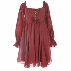 Discount ⌛ Chelsea & Violet 👍 Girls Big Girls 7-16 Mixed Media Puff Sleeve Smocked Back Dress Black 🔥 -Chelsea Violet Sales unnamed file 881